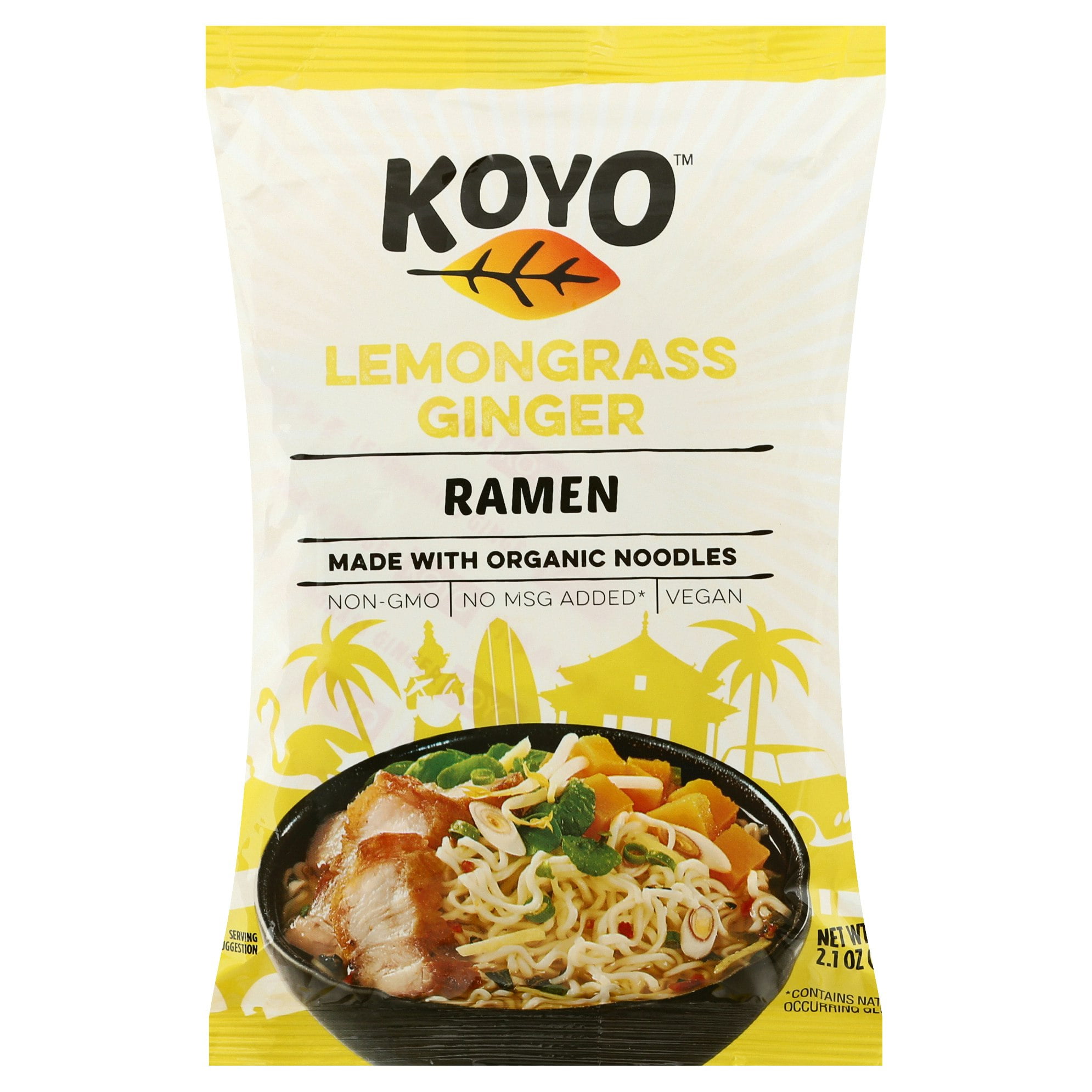 Koyo Soup Ramen Lemongrass Ginger 2 oz (Pack Of 24)