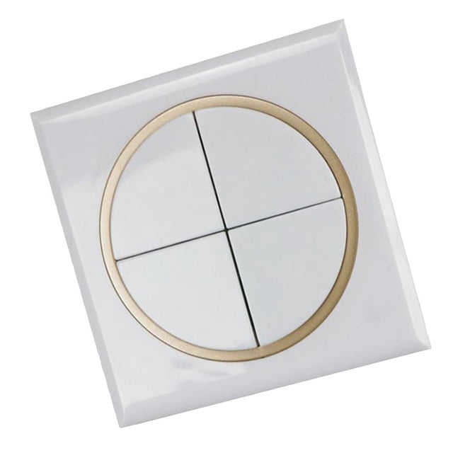 Interruptor De telemando Inalámbrico 86 Panel De Pared Luces Lámparas De Pared 315 MHz shamjiam Control remoto inalámbrico