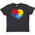 thumbnail image 3 of Inktastic Autism Puzzle Heart Youth T-Shirt, 3 of 5