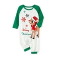 thumbnail image 3 of Meihuid Christmas Pajamas For Family 2023 Holiday Family Christmas Pjs Matching Sets Elk Plaid Xmas Family Sleepwear Outfits, 3 of 10