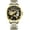 gold black, variant on GUANQIN Men Skeleton Analog Sapphire Crystal Clock Automatic Self Winding Mechanical Rhinestone Wrist Watch with Stainless Steel Band Luminous