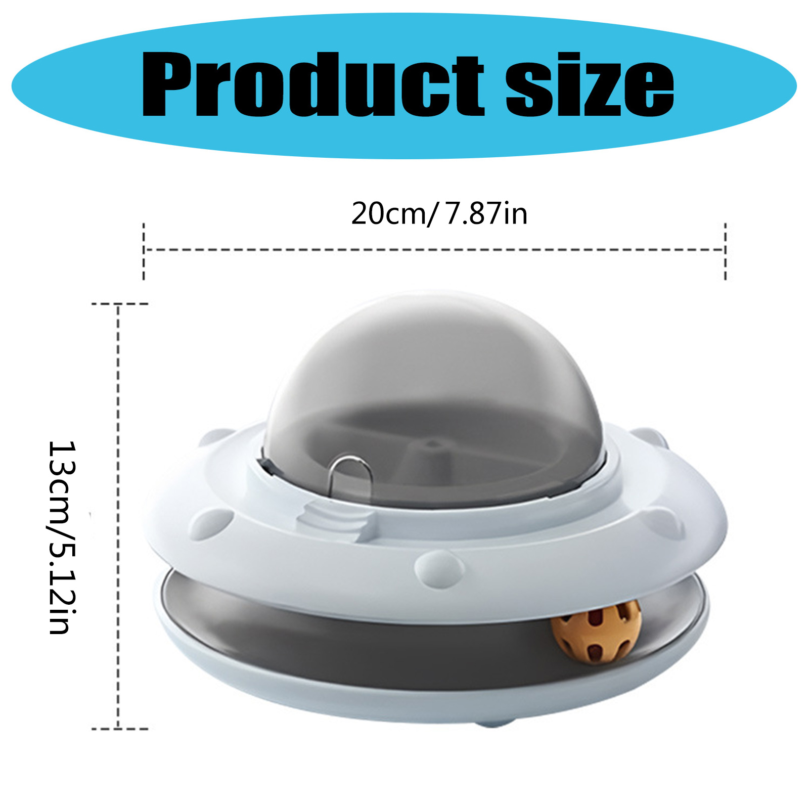 Automatic Cats Slow Feeders Interactively Treat Dispenser With Smarted Sensors And Release Holes