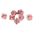 thumbnail image 1 of Juego de dados de rol multifacéticos Dungeons &amp; Dragons D4-D20, juego de mesa con estuche, 7 unidades Rosado, 1 of 9
