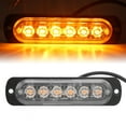 thumbnail image 1 of Peahefy Light Bulbs For Cars Rolling Car Truck Signal Warning Light Strobe Light Emergency Flashing Warning Signal Lamp 12V 6LED, 1 of 8