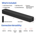 thumbnail image 5 of Westinghouse 2.0 Channel Mini Sound Bar for Smart TV with Roku TV Ready, 120W Dolby Atmos, Bluetooth Speakers, 5 of 8