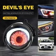 thumbnail image 4 of Eye Headlights LED Automotive Bulbs with Adjustable Color 12V Car Exterior Accessories Durable Bright Style Lights 2PCS, 4 of 6