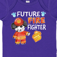 thumbnail image 4 of Inktastic Future Fire Fighter with Cute Dalmatian Dog Boys or Girls Baby Bodysuit, 4 of 5