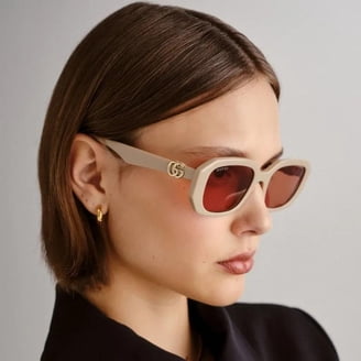 Gucci Anti-reflective GG0062S-002-57 Silver Aviator  display picture 1