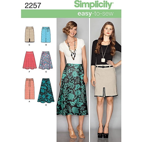 Simplicity Plus Size Skirts & Pants Patterns, 1 Each - Walmart.com ...