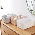 thumbnail image 2 of Caja de almacenamiento de escritorio, caja de acabado para artículos diversos, caja de almacenamiento de cosméticos, caja de almacenamiento de bocadillos, cesta de almacenamiento para la, 2 of 5