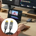 thumbnail image 2 of 2.1 Video Cable UHD 8K60hz Video Cord 48Gbps Fast Speed Perfectly for Professional Cameras and Monitors, 2 of 11