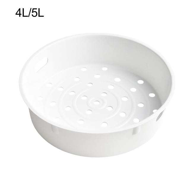 3/5L Steamer Basket Food Grade Plastic Steaming Rack Applicable Rice Cooker Steamer Rack Steamer Grid Kitchen Cookware 4L-5L