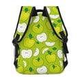 thumbnail image 4 of Balery Green Apple Mochila Escolar Impresa, Mochila Ligera para Viajes Casual, Mochila Duradera y Cómoda Multifuncional, Mochila para Laptop-One Size, 4 of 5