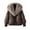 Coffee, variant on Winter Coats for Women Winter Coat With Large Hood Short Jacket Fashionable Outerwear Loose Fit Warm Quilted Casual Trench Winter Jackets for Women
