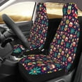 thumbnail image 2 of Pofeuu Cute Animal Print Automotive Car Seat Covers Flat Cloth Full Set Seat Covers,Car Seat Covers front seats for Cars Trucks and SUVs(Two packs), 2 of 7