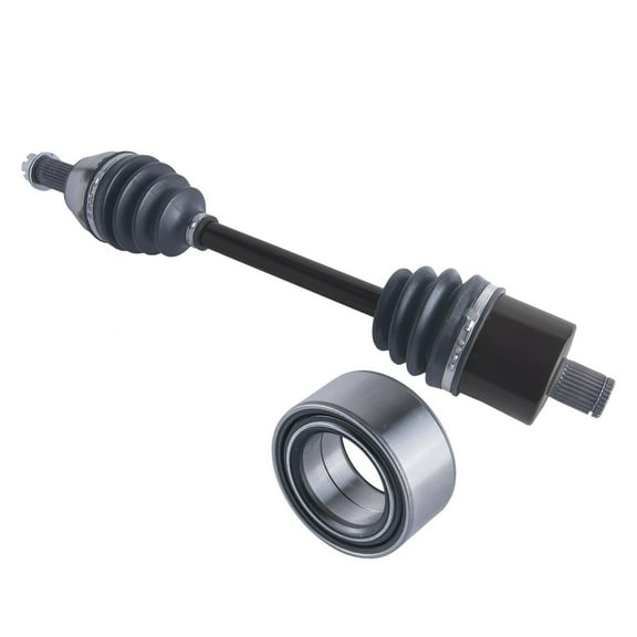 Polaris Sportsman rear left or right cv axle & wheel bearing 550 850 2009 only