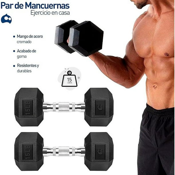Fitness Par De Mancuernas Sady Sport Pesas De Aurrera Walmart