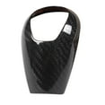 thumbnail image 2 of For- M3 M5 M6 Carbon Fiber Car Gear Shift Knob Cover Trim Car Styling, 2 of 5