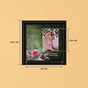 60th Anniversary Photo Frame, Diamond Wedding Gift for Grandparents