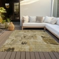 thumbnail image 6 of Addison Rugs Chantille Indoor/Outdoor Transitional Abstract Beige Washable Rectangle Rug, 10' x 14', 6 of 6