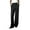 Black, variant on ATOYSOY Women's Relaxed Comfy Dress Pants Flat Front Pant Suit for Ladies Sweatpants High Waist Trousers Fashion Casual Work Business Dress Pants Vacation Black L