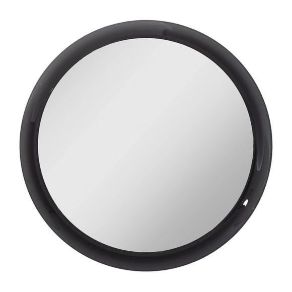 Zadro 7" Round Acrylic Suction Cup Mirror for Shower Compact Mirror Shower Mirror for Shaving Travel Magnifying Mirror