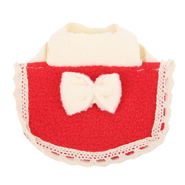 Hamster Cloak Small Animal Clothes Mini Pet Clothes Cloak Cloak For Small Animal Hamster Cloak Outfits With BowKnot Soft Fleece Mini Pet Clothes For Small Animal