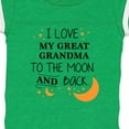 thumbnail image 4 of Inktastic I Love My Great Grandma to the Moon and Back Boys or Girls Baby Bodysuit, 4 of 5
