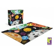 Ceaco Kids Deluxe 100 Piece Outer Space Adventure Glow (Arrolynn Weiderhold) Interlocking Jigsaw Puzzle