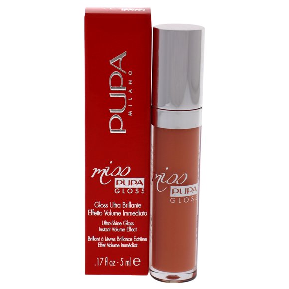 Brillo de Labios Pupa Milano Miss Pupa Gloss - 201 Albaricoque Tierno 0.17 oz