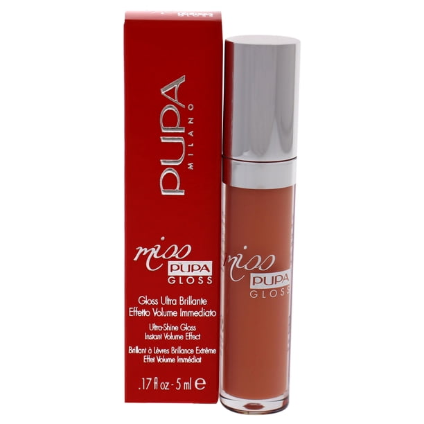 Brillo de Labios Pupa Milano Miss Pupa Gloss - 201 Albaricoque Tierno 0.17 oz