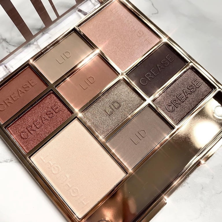 L.A. Colors Color Block 10-Color Eyeshadow Palette, Nude photo 3