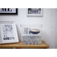 thumbnail image 2 of 1.3 Qt Small Storage Bin with Lid Plastic for Kids Craft Toy Sewing Organizer10 Packs 6.9"Lx5"Wx3"H, 2 of 6