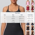 thumbnail image 3 of Annhoo Running Bras for Women High Support Slim Stretchable Breathable Solid Color Crop Tank Tops Athletic Clothes, 3 of 5