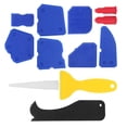 thumbnail image 2 of Removedor de sellador de silicona, 12 piezas/juego, esparcidor de sellador de plástico, raspador de calafateo, esparcidor de sellador, estética elegante, 2 of 9