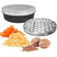 thumbnail image 1 of Rallador De Queso De Acero Inoxidable, Rallador De Verduras Ovalado Multifunción Con Recipiente, Rallador De Caja Manual Para Verduras, Zanahorias, Pepinos, Patatas, 1 of 5