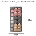 thumbnail image 2 of ENTASSER Household goods non-woven storage hanging type storage baggray, 2 of 5