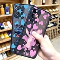 thumbnail image 4 of Matte Case for VIVO Y93 Y91C Y91 Y85 Y77 Y76 Y75 Y73 Y72 Y71 Y53 Y52S Y50 Y35 Y22 Y21 Y20 4G 5G Case Lilo & Stitch Cartoon Anime, 4 of 5