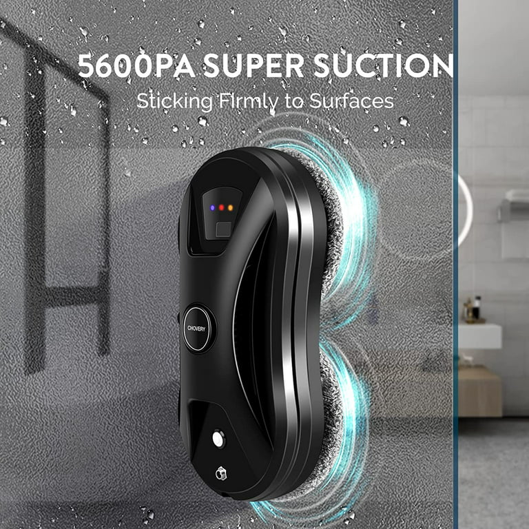 MANXING Window Cleaner Robot,Smart Glass Cleaning Robotic with 5600Pa Strong Control Window Cleaning Robot for Windows/Tiles/Class Door - Walmart.com