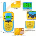 thumbnail image 3 of Walkie Talkie para Niños Shirsoul 3 Piezas 8 Canales 3 Millas, 3 of 3