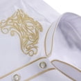 thumbnail image 5 of Tiijoy Boys Arabic Thobe Robe Traditional Loose Embroidery Long Sleeve Thobe, Sizes 6-7, 5 of 7