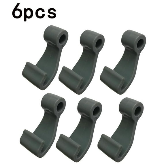 6Pcs Plastic Snap Rope Hooks Clips For Inflatable Boat Fishing Raft Marine Replacement Hooks Boat Accessories