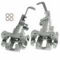 thumbnail image 2 of VioletLisa 4 Pieces - Disc Brake Caliper Set Rear Left Driver and Right Passenger Side Steel with Bracket for Honda for Accord 1991-1997, 2 of 10