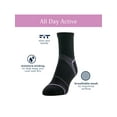 thumbnail image 3 of Peds Women's All Day Active Quarter Half Cushion Socks, 6 Pairs, 3 of 6