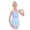 Blue, variant on Odeerbi Ballet Leotards For Girls Gymnastics Leotards Baby Dance Clothes Summer Sleeveless Training Clothes One-piece Performance Skirt Set Tie-wrap Black