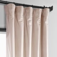 thumbnail image 5 of Half Price Drapes Light Pink Heritage Plush Velvet Room Darkening Curtains (1 Panel), 50W X 96L, 5 of 11