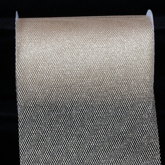 The Ribbon People Gold Imperial Tulle Craft Ribbon 6" x 27 Yards