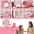 thumbnail image 6 of Floseru Kids Desk and Chair Set, Height Adjustable Astronaut Pattern Children School Desk with Shelf & Large Drawers, Kids Writing Study Table for Boys Girls 6+, 6 of 9