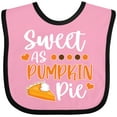 thumbnail image 3 of Inktastic Thanksgiving Sweet As Pumpkin Pie Boys or Girls Baby Bib, 3 of 4