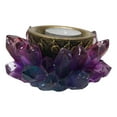 thumbnail image 3 of Wicca Mystic Crystals Phases Of The Moon Lotus Flower Dish Votive Candleholder, 3 of 8